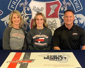 Emilie Bennett Signing Day February 2021 